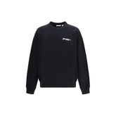 Off-White Black Cotton Sweatshirt