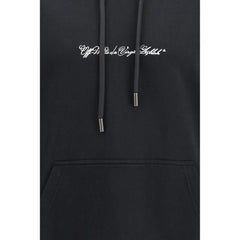 Off-White Black Cotton Sweatshirt