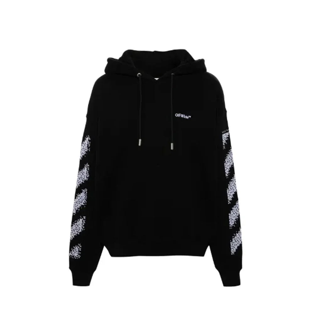 Off-White Black Cotton Sweatshirt