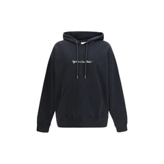 Off-White Black Cotton Sweatshirt