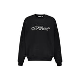 Off-White Black Cotton Sweatshirt