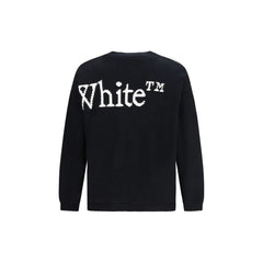 Off-White Black Cotton Sweatshirt