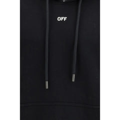 Off-White Black Cotton Sweatshirt