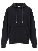 Off-White Black Cotton Sweatshirt