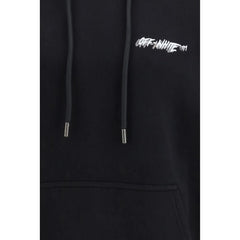 Off-White Black Cotton Sweatshirt