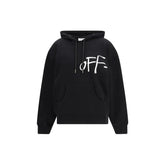 Off-White Black Cotton Sweatshirt