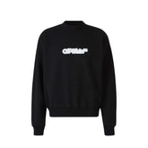 Off-White Black Cotton Sweatshirt