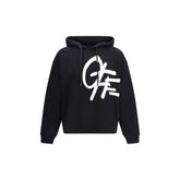 Off-White Black Cotton Sweatshirt - Hoodies