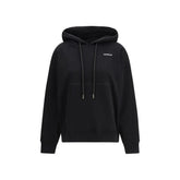 Off-White Black Cotton Sweatshirt - M