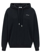 Off-White Black Cotton Sweatshirt - S