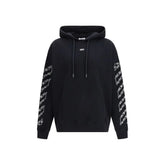 Off-White Black Cotton Sweatshirt - Sweatshirts
