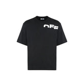 Off-White Black Cotton T-Shirt