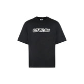 Off-White Black Cotton T-Shirt