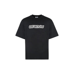 Off-White Black Cotton T-Shirt