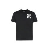 Off-White Black Cotton T-Shirt
