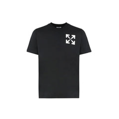 Off-White Black Cotton T-Shirt