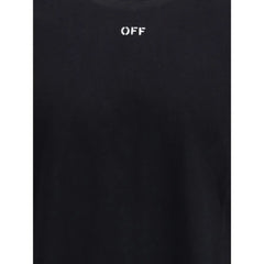 Off-White Black Cotton T-Shirt - L