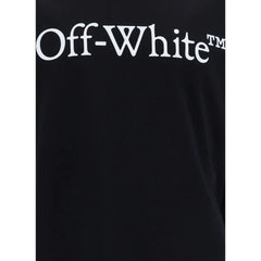 Off-White Black Cotton T-Shirt - S
