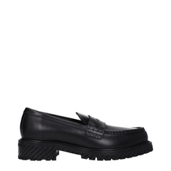 Off-White mustad nahast sisseistumismokassiinid - EU41/US8