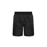 Off-White Black Polyester Swim Shorts - XS