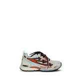 Off-White Blue Calf Leather Bos Taurus Athletic Sneakers - EU42/US9