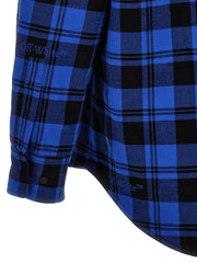 Off-White Blue Cotton Shirt