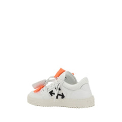 Off-White White Calf Leather Bos Taurus Low Top Sneakers