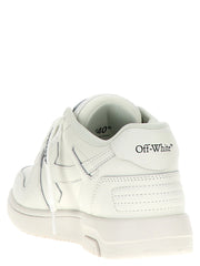 Off-White White Calfskin Low Top Sneakers