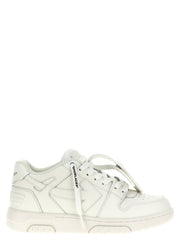 Off-White White Calfskin Low Top Sneakers