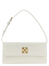 Off-White White Calfskin Shoulder Bag