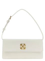 Off-White White Calfskin Shoulder Bag