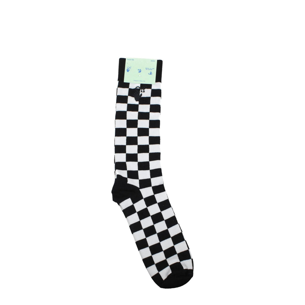 Off-White White Cotton Socks - UNI