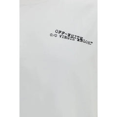 Off-White Weiße Baumwoll-Sportswear
