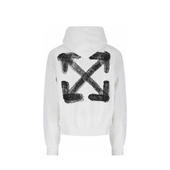 Off-White White Cotton Sweatshirt