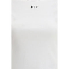 Off-White White Cotton T-Shirt