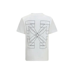 Tricou Off-White, alb, bumbac