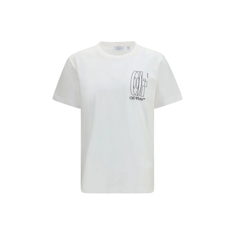 Tricou Off-White, alb, bumbac