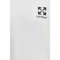 Off-White White Cotton T-Shirt - S