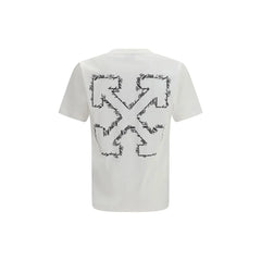 Off-White White Cotton T-Shirt - XL