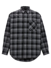 Off-White Gray Cotton Shell Jacket