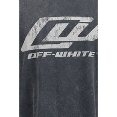 Off-White Grauige Baumwoll-Sportswear