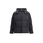 Off-White Hooded Diagonal Arrow Down Jacket - Puffer Jackets