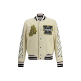 Off-White Lion Wool Varsity Jacket - Varsity Jackets