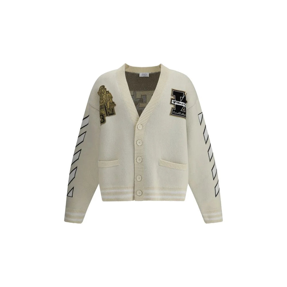 Off-White Moon Vars Knit Cardigan - Cardigans
