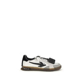 Off-White Multicolor Calf Leather Bos Taurus Low Top Sneakers - EU44/US11