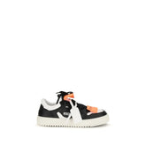 Off-White Multicolor Cotton Low Top Sneakers - EU44/US11