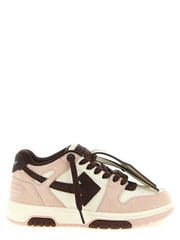 Off-White Multicolor Cowhide Low Top Sneakers