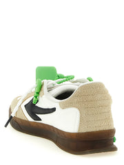 Off-White multifarvede atletiske sneakers i nylon