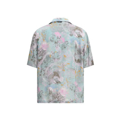 Off-White Skjorte i flerfarvet viscose med mønster - IT50 | L