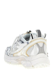 Off-White White Polyethylene Athletic Sneakers
